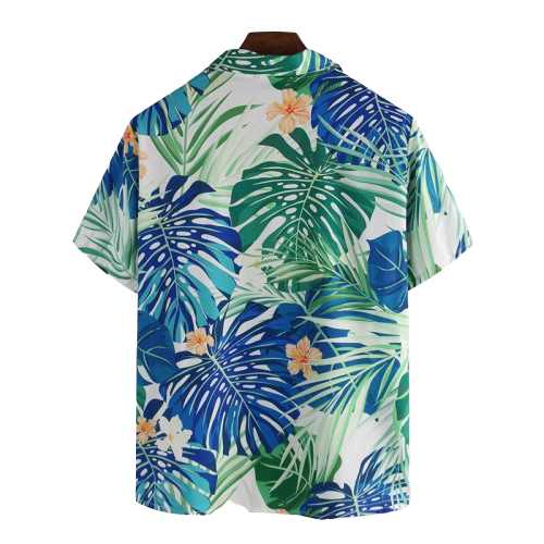 Chemise hawaïenne - bleublancbeauf.com