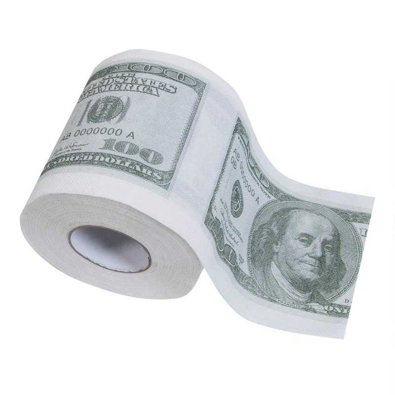 Papier toilette dollar - bleublancbeauf.com