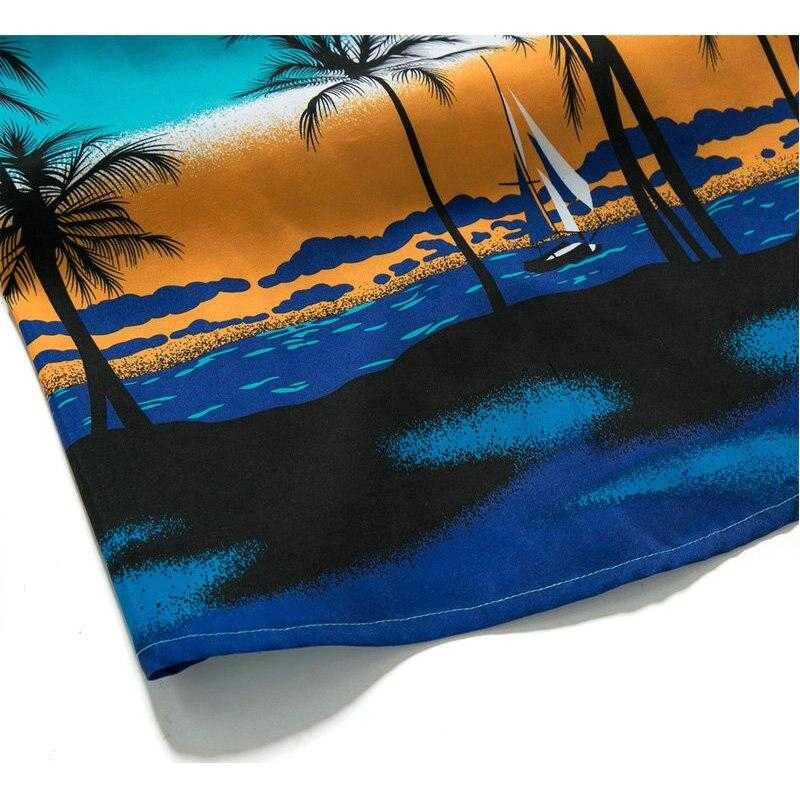 Chemise palmier - bleublancbeauf.com