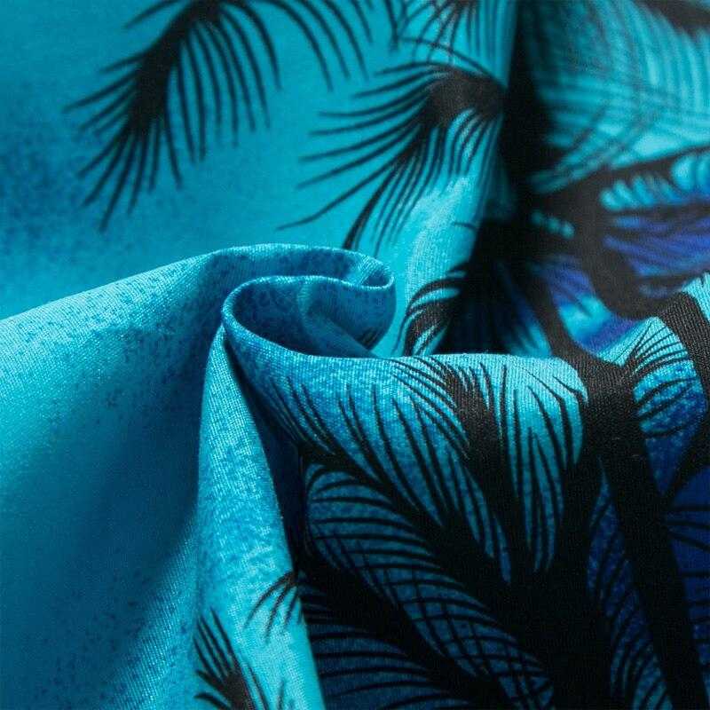 Chemise palmier - bleublancbeauf.com